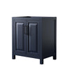 Custom image for Dark Blue with Matte Black Trim / No Mirror