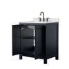 Custom image for Dark Blue with Matte Black Trim / Giotto Quartz / No Mirror