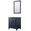 Custom image for Dark Blue with Brushed Gold Trim / 24