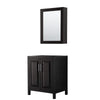 Custom image for Dark Espresso with Polished Chrome Trim / Medicine Cabinet