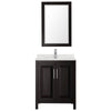 Custom image for Dark Espresso with Polished Chrome Trim / Giotto Quartz / 24