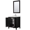 Custom image for Dark Espresso with Polished Chrome Trim / Giotto Quartz / 24
