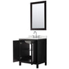 Custom image for Dark Espresso with Polished Chrome Trim / Giotto Quartz / 24