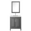 Custom image for Dark Gray with Polished Chrome Trim / Giotto Quartz / Medicine Cabinet