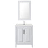 Custom image for White with Matte Black Trim / Giotto Quartz / 24