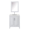 Custom image for White with Polished Chrome Trim / Giotto Quartz / Medicine Cabinet