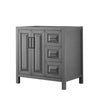 Custom image for Dark Gray with Matte Black Trim / No Mirror