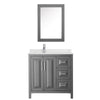 Custom image for Dark Gray with Polished Chrome Trim / Giotto Quartz / Medicine Cabinet