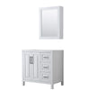 Custom image for White with Matte Black Trim / Medicine Cabinet