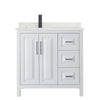 Custom image for White with Matte Black Trim / Giotto Quartz / No Mirror