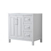 Custom image for White with Polished Chrome Trim / No Mirror
