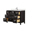 Custom image for Dark Espresso with Polished Chrome Trim / Giotto Quartz / No Mirror