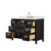 Custom image for Dark Espresso with Polished Chrome Trim / Giotto Quartz / No Mirror
