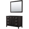 Custom image for Dark Espresso with Matte Black Trim / 46