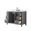 Custom image for Dark Gray with Matte Black Trim / Giotto Quartz / No Mirror