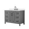 Custom image for Dark Gray with Matte Black Trim / Giotto Quartz / No Mirror