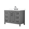 Custom image for Dark Gray with Matte Black Trim / White Cultured Marble / No Mirror