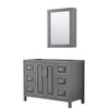 Custom image for Dark Gray with Polished Chrome Trim / Medicine Cabinet