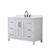 Custom image for White with Matte Black Trim / Giotto Quartz / No Mirror