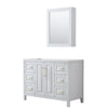 Custom image for White with Brushed Gold Trim / Medicine Cabinet