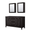 Custom image for Dark Espresso with Matte Black Trim / Medicine Cabinets