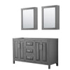 Custom image for Dark Gray with Polished Chrome Trim / Medicine Cabinets