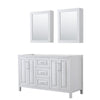 Custom image for White with Polished Chrome Trim / Medicine Cabinets