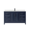 Custom image for Dark Blue with Matte Black Trim / Giotto Quartz / No Mirror