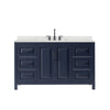 Custom image for Dark Blue with Matte Black Trim / Giotto Quartz / No Mirror