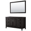 Custom image for Dark Espresso with Polished Chrome Trim / 58