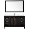 Custom image for Dark Espresso with Polished Chrome Trim / White Quartz / 58
