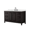 Custom image for Dark Espresso with Matte Black Trim / Giotto Quartz / No Mirror