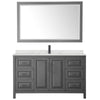 Custom image for Dark Gray with Matte Black Trim / Giotto Quartz / 58