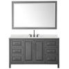 Custom image for Dark Gray with Matte Black Trim / Giotto Quartz / 58
