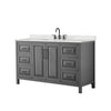 Custom image for Dark Gray with Matte Black Trim / Giotto Quartz / No Mirror
