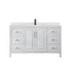 Custom image for White with Matte Black Trim / Giotto Quartz / No Mirror
