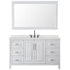 Custom image for White with Matte Black Trim / Giotto Quartz / 58