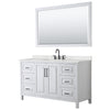 Custom image for White with Matte Black Trim / Giotto Quartz / 58