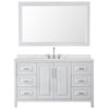 Custom image for White with Polished Chrome Trim / Giotto Quartz / 58