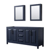 Custom image for Dark Blue with Matte Black Trim / Medicine Cabinets