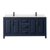 Custom image for Dark Blue with Matte Black Trim / Giotto Quartz / No Mirror
