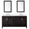 Custom image for Dark Espresso with Polished Chrome Trim / Giotto Quartz / 24