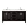 Custom image for Dark Espresso with Polished Chrome Trim / Giotto Quartz / No Mirror
