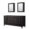 Custom image for Dark Espresso with Matte Black Trim / Medicine Cabinets