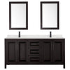 Custom image for Dark Espresso with Matte Black Trim / Giotto Quartz / 24