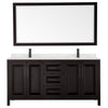 Custom image for Dark Espresso with Matte Black Trim / Giotto Quartz / 70