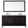 Custom image for Dark Espresso with Matte Black Trim / Giotto Quartz / 70