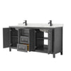 Custom image for Dark Gray with Matte Black Trim / Giotto Quartz / No Mirror
