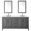 Custom image for Dark Gray with Matte Black Trim / Giotto Quartz / 24
