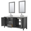 Custom image for Dark Gray with Matte Black Trim / Giotto Quartz / 24